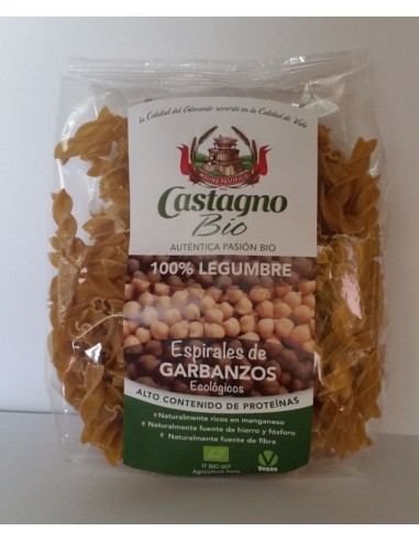Espirales de Garbanzos 250 gr (Castagno)