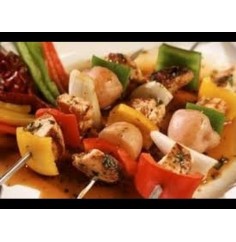 Brocheta de Pollo con...