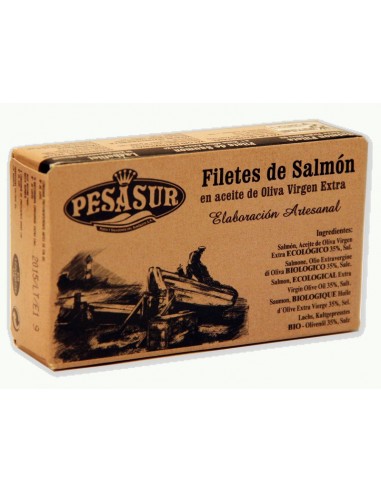 Filetes de Salmón en Aceite de Oliva...