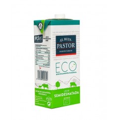 Leche Semidesnatada Ecológica, Pack 6 L (El Buen Pastor)