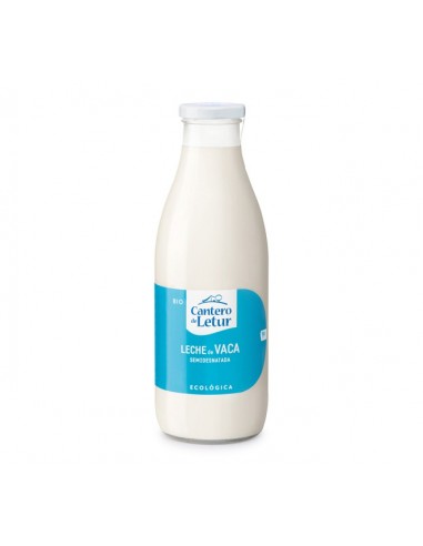 Leche de Vaca Pasteurizada Semidesnatada 1 L (Cantero de Letur)