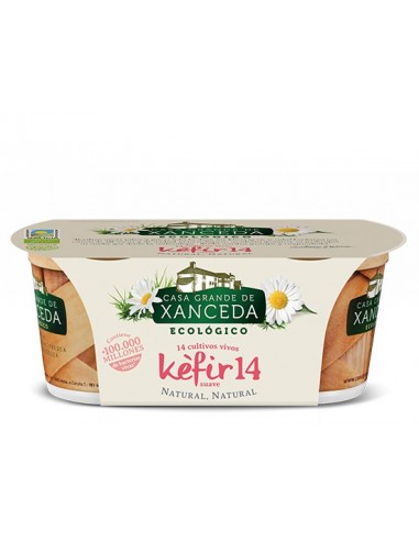 Kefir Ecológico Natural 2 x 125 Gr (Casa Grande de Xanceda)
