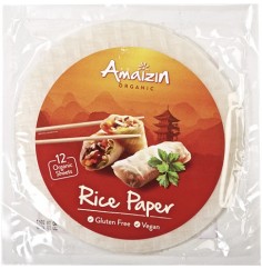 Papel de Arroz para Rollitos 150 Gr (Yakso)