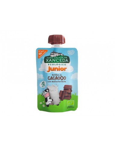 Natillas de Cacao Junior 90 Gr (Casa Grande de Xanceda)