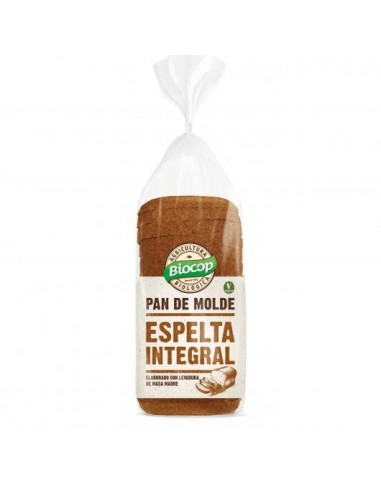 Pan de Molde de Espelta Integral 400 Gr (Biocop)