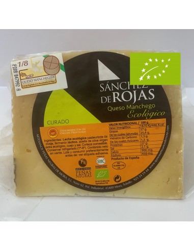 Queso Manchego Curado 400 Gr (Sánchez de Rojas)