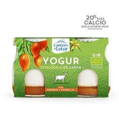 Yogur de Cabra con Mango y Vainilla 2 x 125 Gr (El Cantero de Letur)