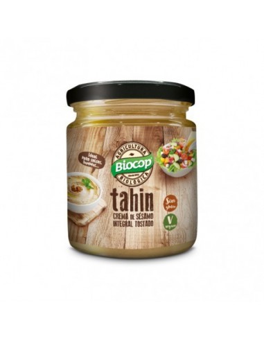Tahin Integral Tostado Sin Sal 225 Gr (Biocop)