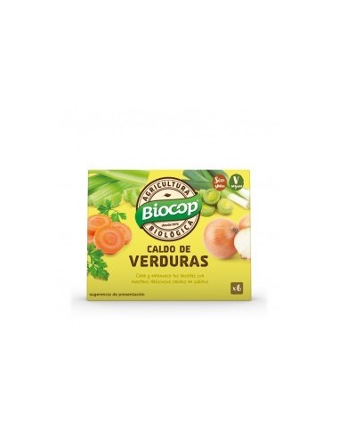 Caldo de Verduras en Cubitos (Biocop)