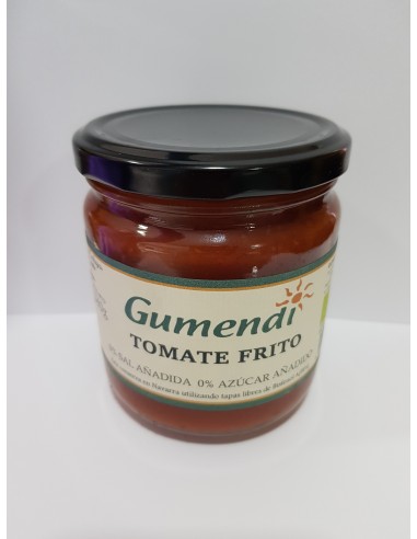 Tomate Frito 0 % Sal Añadida 0 % Azúcar Añadido 340 Gr (Gumendi)