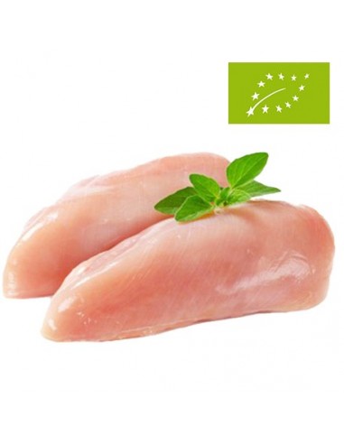 Pechuga de Pollo Ecológico Entera, Pack 0,4 Kgs (Coren)