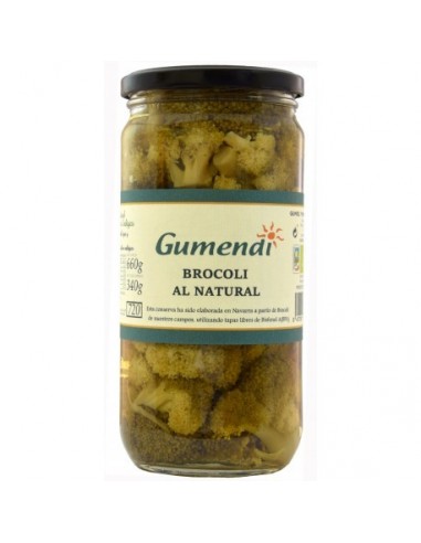 Brócoli al Natural 660 Gr (Gumendi)