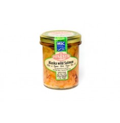 Filetes de Salmón en Aceite de Oliva Ecológico 195 Gr (Pesasur)