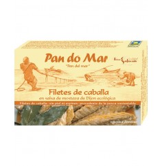 Filetes de Caballa en Salsa de Mostaza Dijón 120 Gr (Pan do Mar)