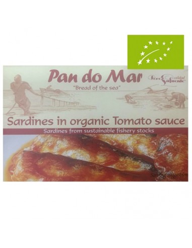 Sardinas en Salsa de Tomate 120 Gr (Pan do Mar)