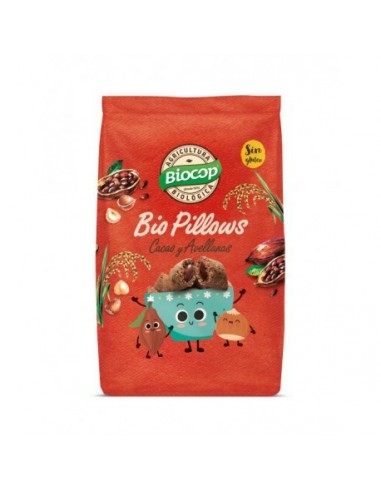 Pillows de Cacao y Avellanas 300 Gr (Biocop)