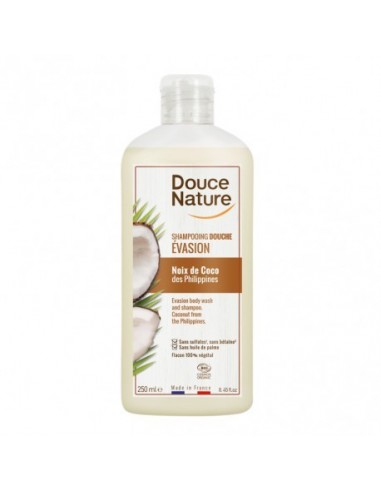 Champú Gel Ducha Coco 1 L (Douce Nature)