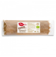 Espaguetis de Arroz Integral Sin Gluten 500 Gr (El Granero)