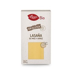 Láminas para Lasaña Sin Gluten 250 Gr (El Granero)