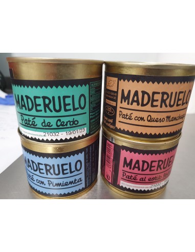 Lote de patés ecológicos