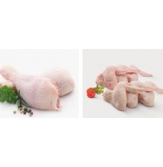 Lote de Jamoncitos y Alitas de Pollo