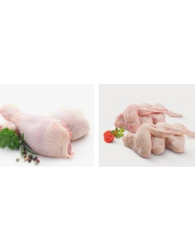 Lote de Jamoncitos y Alitas de Pollo
