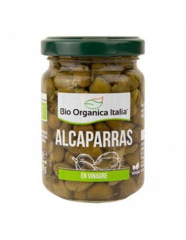 Alcaparras en Vinagre 140 Gr (Bio Orgánica Italia)