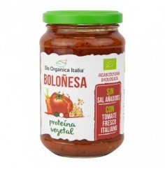 Salsa de Tomate Boloñesa Vegana 350 Gr (Bio Orgánica Italia)