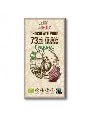 Chocolate Negro 73% Cacao 100 Gr (Solé)
