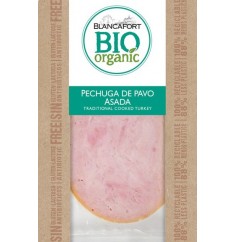Pechuga de Pavo Asada Orgánica, Pack 80 Gr (Blancafort)