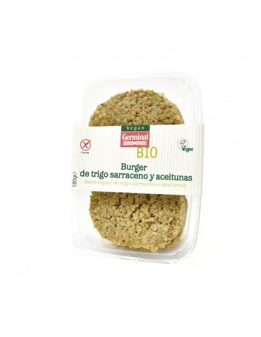 Burguer de Trigo Sarraceno  y Aceitunas Sin Gluten 180 Gr (Finestra sul Cielo)
