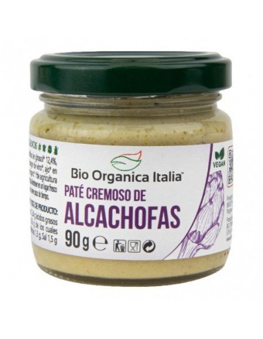 Paté de Alcachofas 90 Gr (Bio Organica Italia)