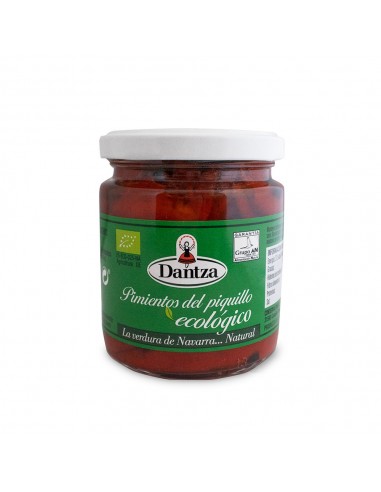 Pimientos del Piquillo Enteros 220 Gr (Dantza)
