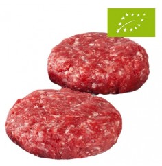 Hamburguesas de Ternera y Cerdo Ecológicas, Pack2 x 100 Gr (Bioastur)