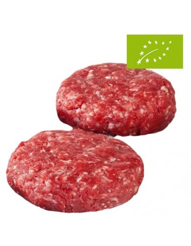 Hamburguesas de Ternera y Cerdo Ecológicas, Pack2 x 100 Gr (Bioastur)