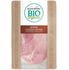Jamón Cocido Ecológico Extra Claudia, Pack 80 Gr (Blancafort)