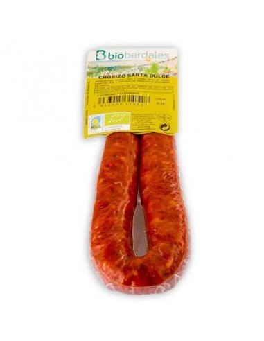 Chorizo Sarta Dulce Biobardales, 200 Grs