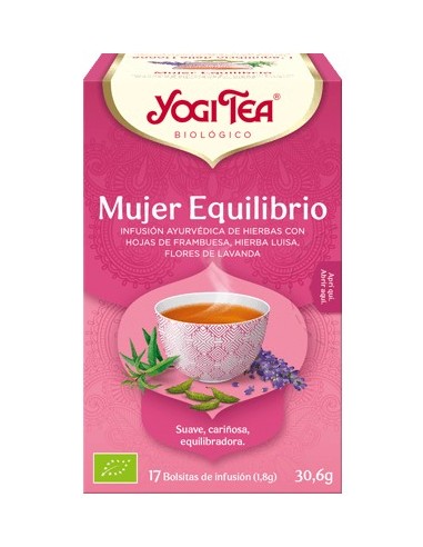 Yogi Tea Mujer Equilibrio 17 x 1.8 Gr