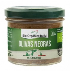 Paté de Olivas Negras 90 Gr (Bio Organica Italia)
