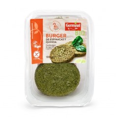 Burguer de Espinacas y Quinoa 180 Gr (Germinal)