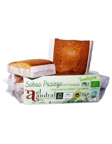 Sobao Pasiego 100% Mantequilla 350 Gr (El Andral)