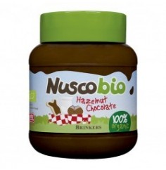 Crema de Chocolate Duo con Avellanas 400 Gr (Nuscobio)