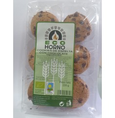 Cookies de Espelta con Chocolate 220 Gr (Ecohorno)