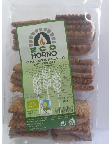Galleta Rizada de Trigo 300 Gr (Ecohorno)