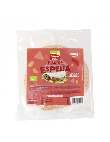 Piadina de Trigo Espelta Integral 200 Gr (La Finestra Sul Cielo)