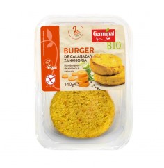 Burguer de Zanahoria y Calabaza Sin Gluten 140 Gr (Germinal)