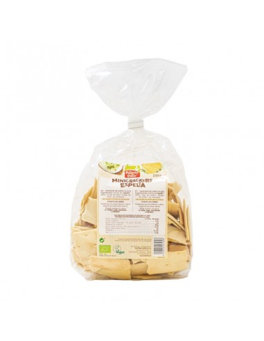Mini Crackers 100% Espelta 250 Gr (La Finestra Sul Cielo)