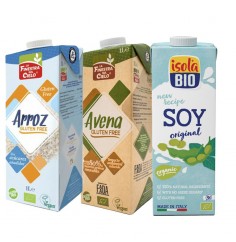 Lote de Bebidas Vegetales Sin Gluten