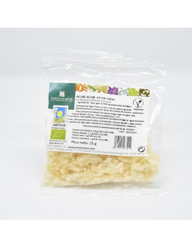 Agar Agar En Escamas 25 Gr (Portomuiños)