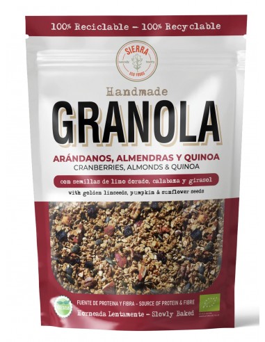 Granola de Arándanos, Almendras y...